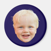 Op maat gemaakt gezicht gepersonaliseerde afbeeldi magneet (Voorkant)