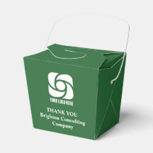 Op maat gemaakt groen bedrijf logo zakelijk succes
