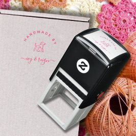 Op maat gemaakt logo Handgemaakt door Zelfinktende Stempel