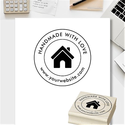 Op maat gemaakt logo tekst 	rubberstempel