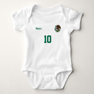 Op maat gemaakt Mexico tenue met naam en nummer Romper