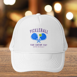 Op maat gemaakt pickleball-liefhebbers team club p trucker pet