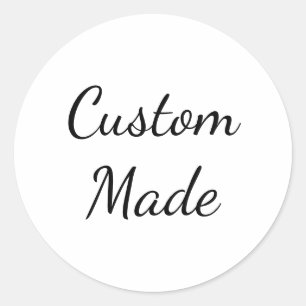Op Maat Gemaakt Ronde Sticker