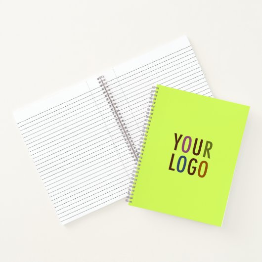 Op maat gemaakt spiraalschrift met bedrijfslogo, g notitieboek (Binnen)