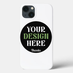 Op maat gemaakt, uniek, strak en minimalistisch He iPhone 13 Hoesje