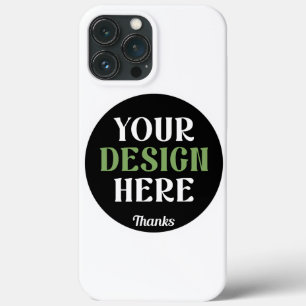 Op maat gemaakt, uniek, strak en minimalistisch He iPhone 13 Pro Max Hoesje