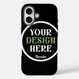 Op maat gemaakt, uniek, strak en minimalistisch He iPhone 16 Hoesje