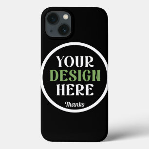 Op maat gemaakt, uniek, strak en minimalistisch He iPhone 13 Hoesje