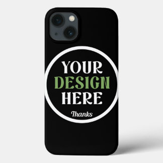 Op maat gemaakt, uniek, strak en minimalistisch He iPhone 13 Hoesje
