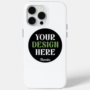 Op maat gemaakt, uniek, strak en minimalistisch He iPhone 15 Pro Max Hoesje