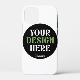 Op maat gemaakt, uniek, strak en minimalistisch He iPhone 12 Mini Hoesje