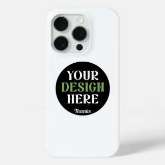 Op maat gemaakt, uniek, strak en minimalistisch He iPhone 15 Pro Case