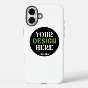 Op maat gemaakt, uniek, strak en minimalistisch He iPhone 16 Plus Hoesje