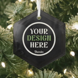 Op maat gemaakt, uniek, strak en minimalistisch He Glas Ornament