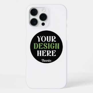 Op maat gemaakt, uniek, strak en minimalistisch He iPhone 16 Pro Max Hoesje