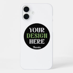 Op maat gemaakt, uniek, strak en minimalistisch He iPhone 16 Plus Hoesje