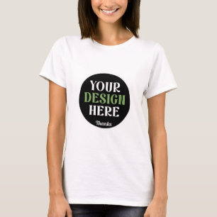 Op maat gemaakt, uniek, strak en minimalistisch He T-shirt