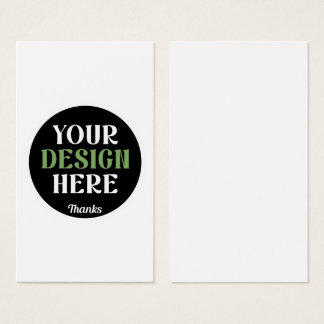 Op maat gemaakt, uniek, strak en minimalistisch He Visitekaartje