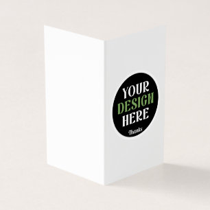 Op maat gemaakt, uniek, strak en minimalistisch He Visitekaartjes