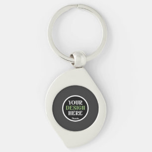 Op maat gemaakt, uniek, strak & minimalistisch her sleutelhanger