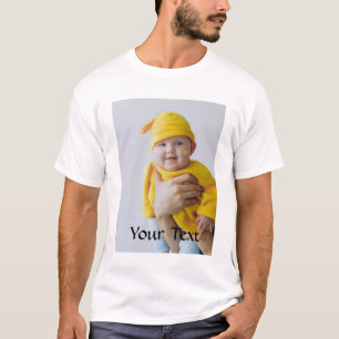 Op Maat Gemaakt - Voeg Foto en Tekst Toe T-shirt