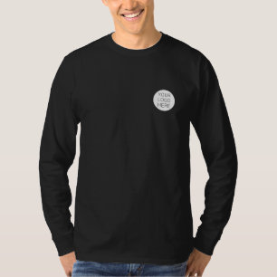 Op maat gemaakt zakelijk bedrijfslogo personeel sw t-shirt