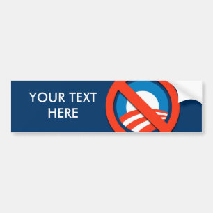 OP MAAT GEMAakte ANTI-OBAMA-SLOGAN Bumpersticker