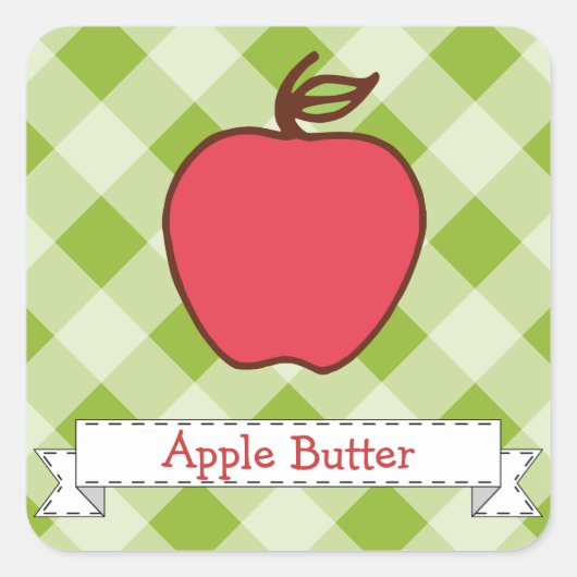 Op maat gemaakte Apple Stickers (Voorkant)