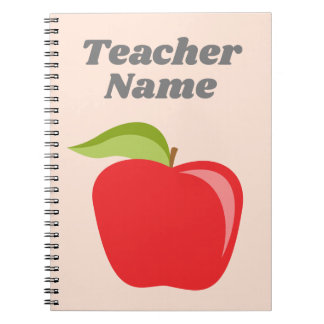 Op maat gemaakte Apple Teacher met moderne Apple Notitieboek