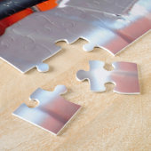 Op maat gemaakte automotor legpuzzel (Zijkant)