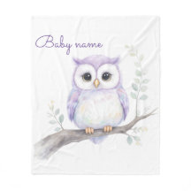 Op maat gemaakte baby shower fleece deken