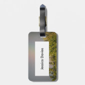 Op maat gemaakte bagagelabel Regenbooghemel (Achterkant verticaal)