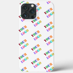 Op maat gemaakte bedrijfslogo of foto Zakelijke iP iPhone 13 Pro Max Hoesje
