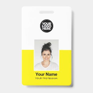 Op maat gemaakte bedrijfspasjes met foto voor werk badge