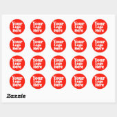 Op maat gemaakte bedrijfstickers | Op maat gemaakt Ronde Sticker (Vel)