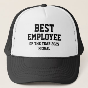 Op maat gemaakte beste werknemer van het jaar awar trucker pet