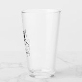 Op maat gemaakte bierglas glas (Links)