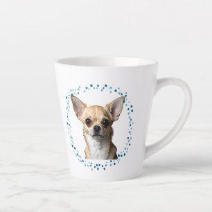 Op maat gemaakte blauwe Chihuahua mok foto geperso