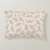 Op maat gemaakte bloemenkussen met foto voor kinde accent kussen (Achterkant)