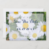 Op maat gemaakte bloemkaarten om de datum te bewar kaart (Voorkant)