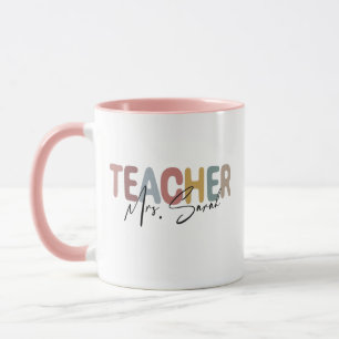 Op maat gemaakte cadeau voor leraar, Gepersonalise Mok