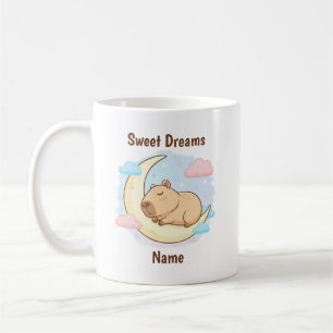 Op maat gemaakte Capybara mok voor zachte dromen
