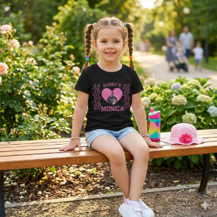 Op maat gemaakte "Daddy's Girl" gepersonaliseerd f T-shirt