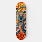 Op maat gemaakte draken-skateboard skateboard (Voorkant)