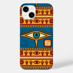 Op maat gemaakte Egyptische Oog van Horus, Oog van Case-Mate iPhone 14 Hoesje
