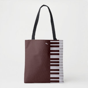 Op maat gemaakte elegante pianotoetsen draagtas
