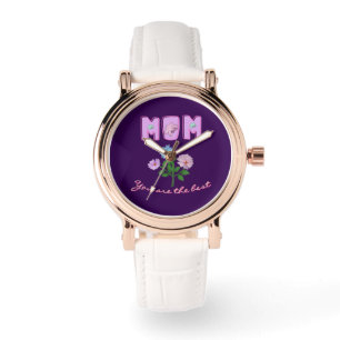 Op maat gemaakte en gepersonaliseerde moederdag ca horloge