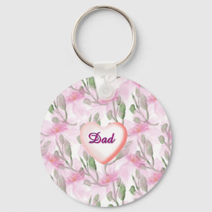 Op maat gemaakte en gepersonaliseerde waterverf bl sleutelhanger