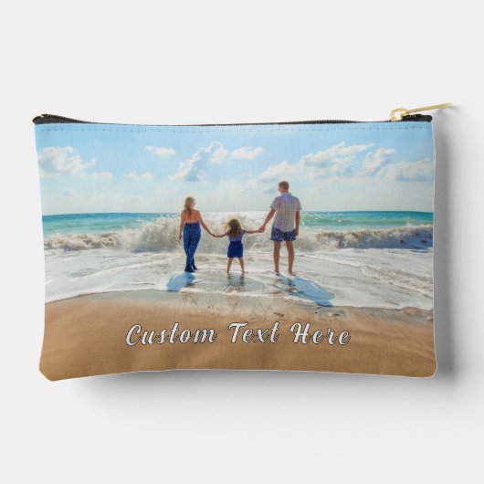Op maat gemaakte foto-accessoiretas met gepersonal etui (Achterkant)