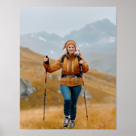 Op maat gemaakte fotoafdruk in formaat 28 x 35,5 c poster (Voorkant)